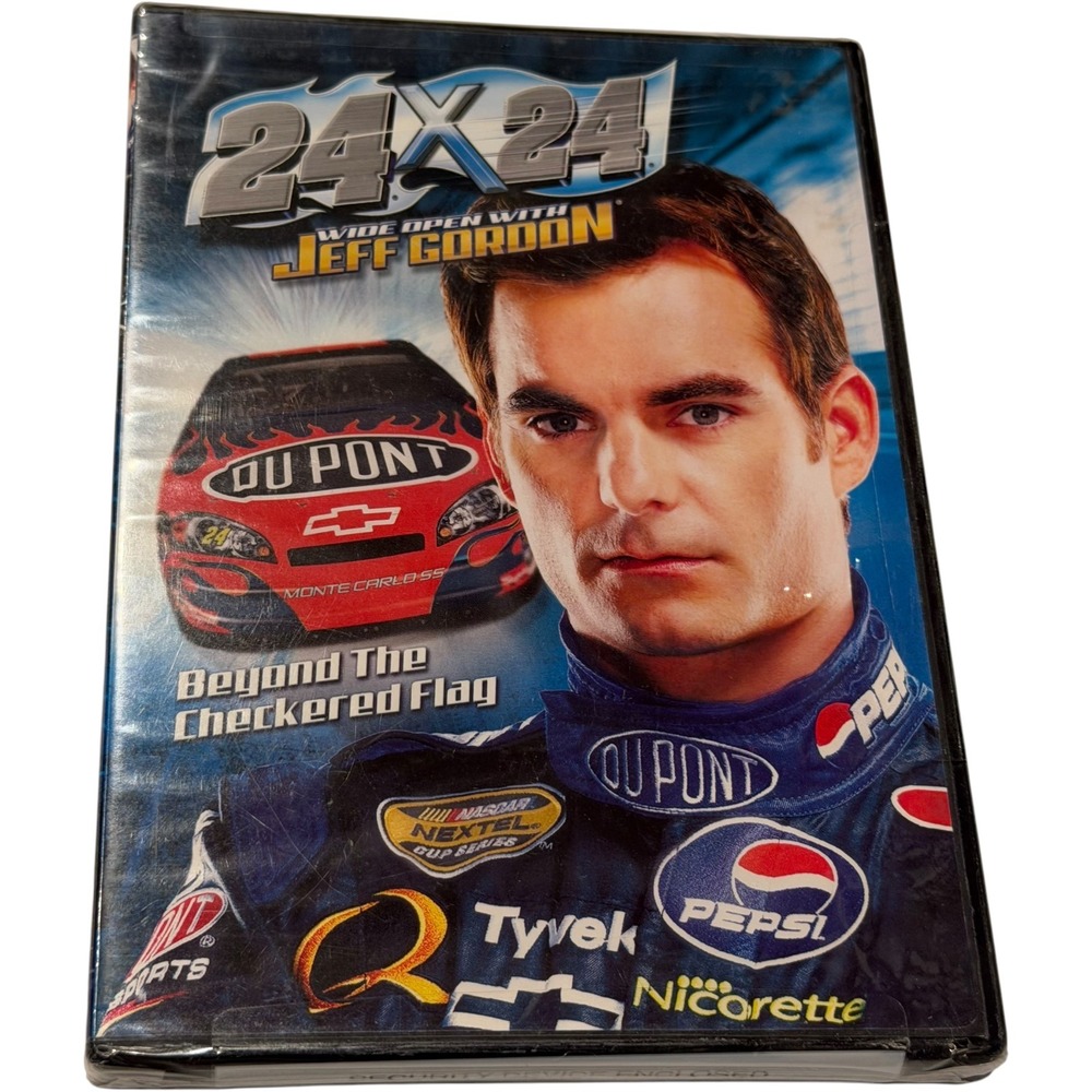 Lionsgate 24 x 24 Wide Open with Jeff Gordon NASCAR Documentary DVD New Sealed